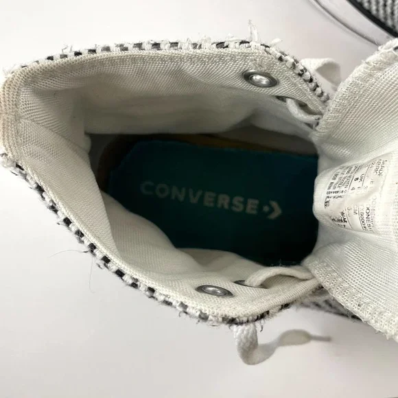 Converse All Star Chuck Taylor High Top Striped Sneakers - Picture 10 of 13